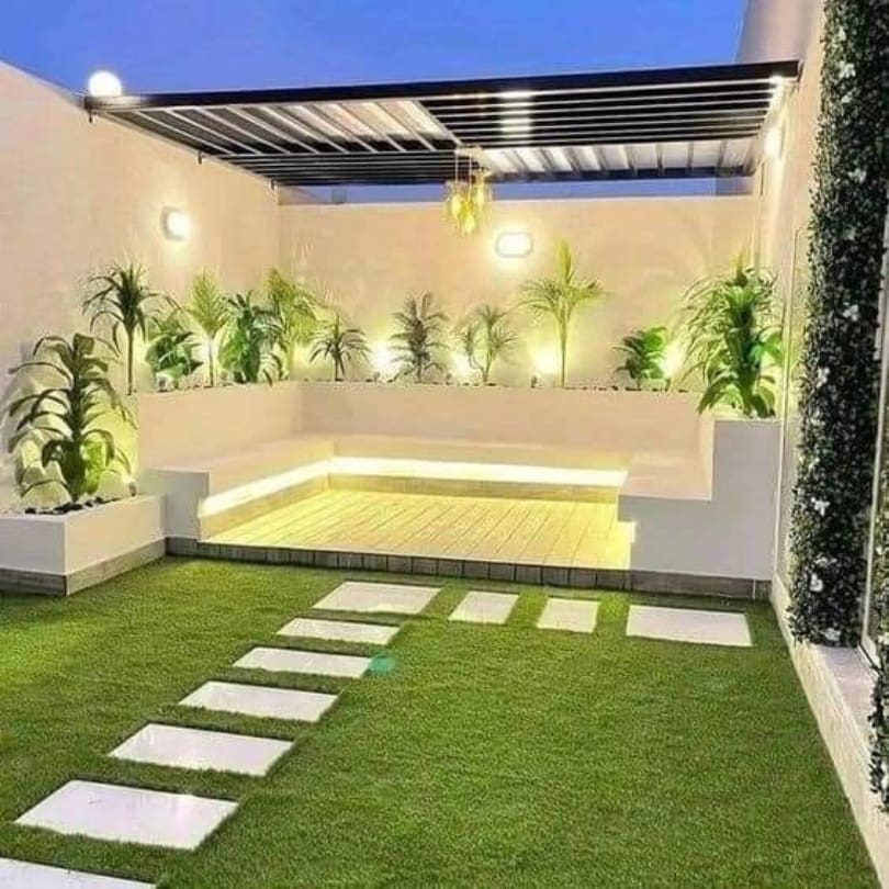 Family-Friendly Green Zone with Relaxation Corner